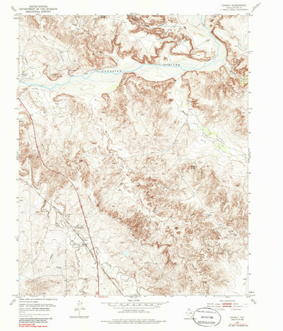 United States Geological Survey Chunky, TX (1953, 24000-Scale) digital map