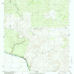 United States Geological Survey Chupadera Creek, TX (1984, 24000-Scale) digital map