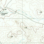 United States Geological Survey Chupadera Creek, TX (1984, 24000-Scale) digital map