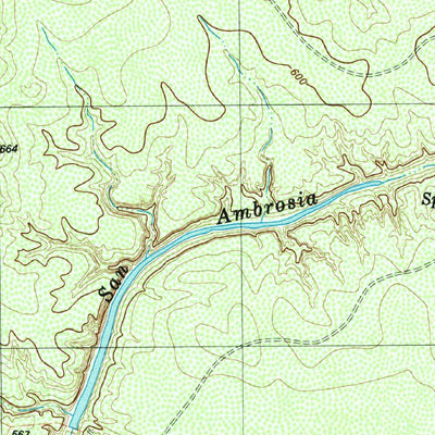 United States Geological Survey Chupadera Creek, TX (1984, 24000-Scale) digital map