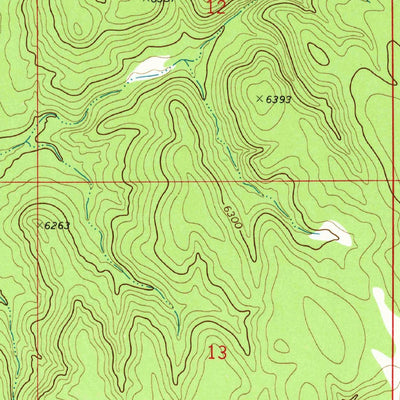 United States Geological Survey Chupadera Spring, NM (1972, 24000-Scale) digital map
