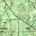 United States Geological Survey Chupadera, TX (1940, 62500-Scale) digital map