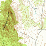 United States Geological Survey Chupadero Mountain, NM (1973, 24000-Scale) digital map