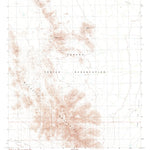United States Geological Survey Chupan Mountain, AZ (1988, 24000-Scale) digital map