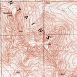 United States Geological Survey Chupan Mountain, AZ (1996, 24000-Scale) digital map