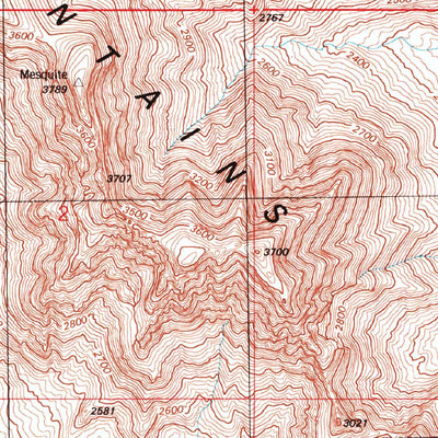 United States Geological Survey Chupan Mountain, AZ (1996, 24000-Scale) digital map