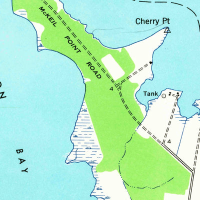 United States Geological Survey Church Creek, MD (1942, 24000-Scale) digital map