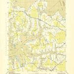 United States Geological Survey Church Creek, MD (1943, 31680-Scale) digital map