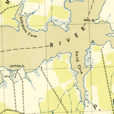 United States Geological Survey Church Creek, MD (1943, 31680-Scale) digital map