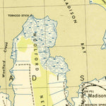 United States Geological Survey Church Creek, MD (1943, 31680-Scale) digital map