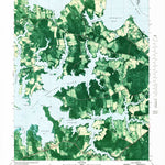United States Geological Survey Church Creek, MD (1982, 24000-Scale) digital map
