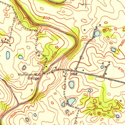 United States Geological Survey Church Hill, KY (1951, 24000-Scale) digital map