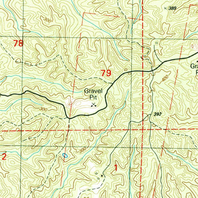 United States Geological Survey Church Hill, MS (1988, 24000-Scale) digital map