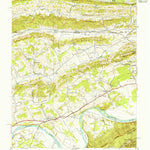 United States Geological Survey Church Hill, TN-VA (1939, 24000-Scale) digital map