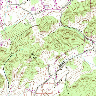 United States Geological Survey Church Hill, TN-VA (1959, 24000-Scale) digital map