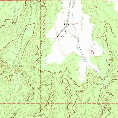 United States Geological Survey Church Rock, NM (1963, 24000-Scale) digital map