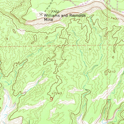 United States Geological Survey Church Rock, NM (1963, 24000-Scale) digital map