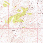 United States Geological Survey Churchill Butte, NV (1957, 62500-Scale) digital map