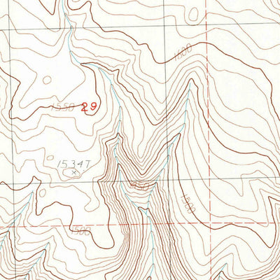 United States Geological Survey Churchill Butte, NV (1985, 24000-Scale) digital map