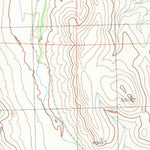 United States Geological Survey Churchill Canyon Well, NV (1987, 24000-Scale) digital map