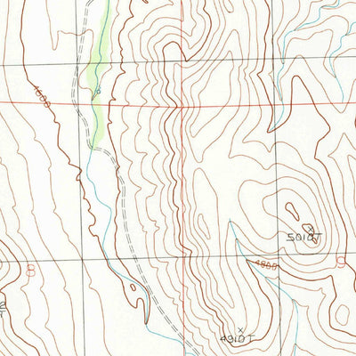 United States Geological Survey Churchill Canyon Well, NV (1987, 24000-Scale) digital map