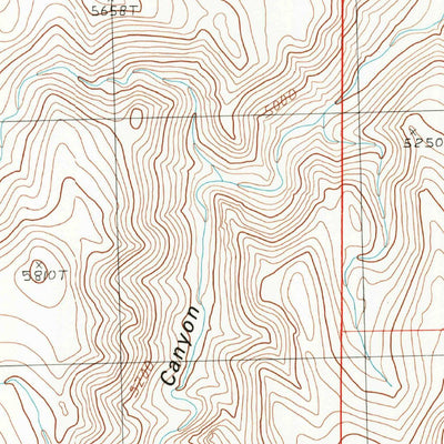 United States Geological Survey Churchill Canyon Well, NV (1987, 24000-Scale) digital map