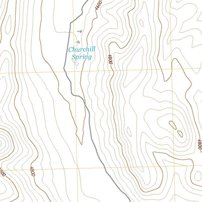 United States Geological Survey Churchill Canyon Well, NV (2021, 24000-Scale) digital map