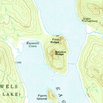 United States Geological Survey Churchill Lake, ME (1962, 62500-Scale) digital map