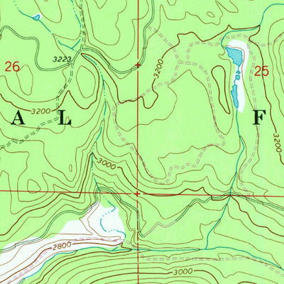 United States Geological Survey Churchill Mountain, WA (1969, 24000-Scale) digital map