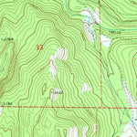 United States Geological Survey Churchill Mountain, WA (1969, 24000-Scale) digital map