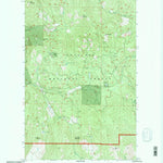 United States Geological Survey Churchill Mountain, WA (1992, 24000-Scale) digital map