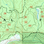 United States Geological Survey Churchill Mountain, WA (1992, 24000-Scale) digital map