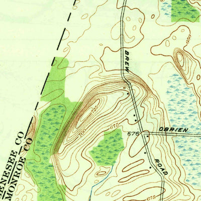 United States Geological Survey Churchville, NY (1935, 24000-Scale) digital map
