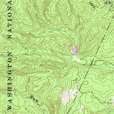 United States Geological Survey Churchville, VA (1964, 24000-Scale) digital map