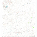 United States Geological Survey Chuska Lake, NM (1970, 24000-Scale) digital map