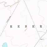 United States Geological Survey Chuska Lake, NM (1970, 24000-Scale) digital map