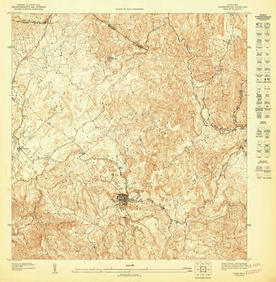 United States Geological Survey Ciales NE, PR (1947, 10000-Scale) digital map