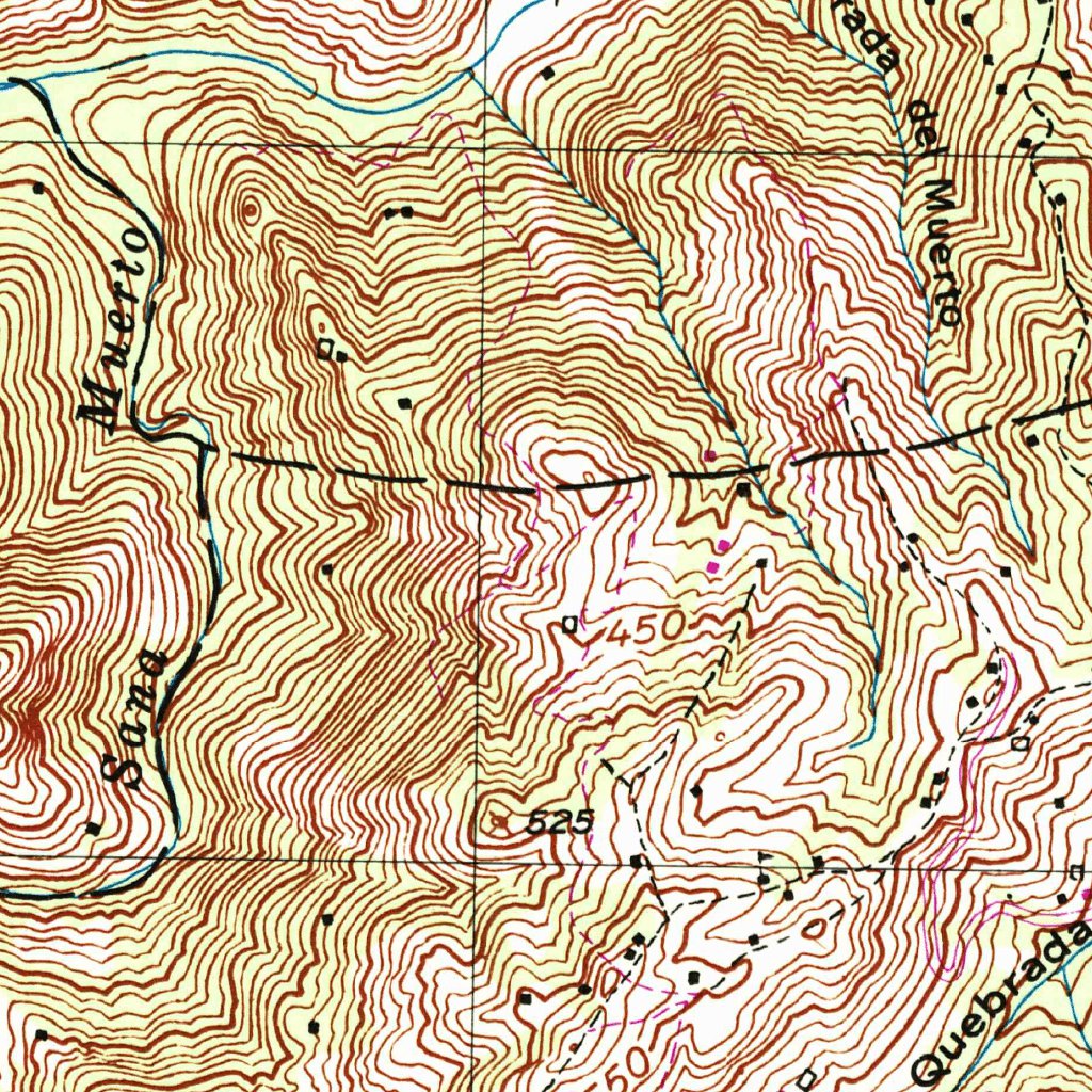 Ciales, PR (1957, 20000-Scale) Map by United States Geological Survey ...