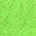 United States Geological Survey Cibecue Peak, AZ (1966, 24000-Scale) digital map