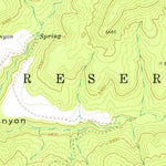 United States Geological Survey Cibecue Peak, AZ (1978, 24000-Scale) digital map