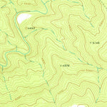 United States Geological Survey Cibecue Peak, AZ (1978, 24000-Scale) digital map