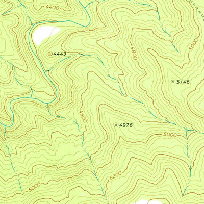 United States Geological Survey Cibecue Peak, AZ (1978, 24000-Scale) digital map