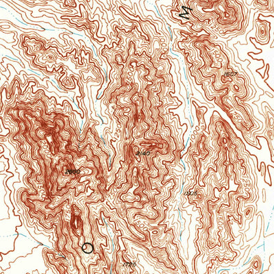 United States Geological Survey Cibola, AZ-CA (1951, 62500-Scale) digital map