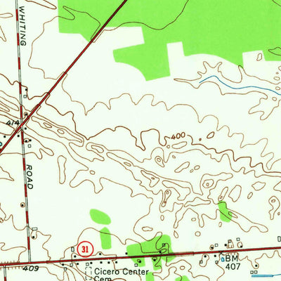United States Geological Survey Cicero, NY (1957, 24000-Scale) digital map