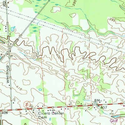 United States Geological Survey Cicero, NY (1973, 24000-Scale) digital map