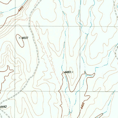 United States Geological Survey Cieneguita, TX (1983, 24000-Scale) digital map