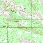 United States Geological Survey Cigarette Spring Cave, UT (1989, 24000-Scale) digital map