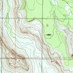 United States Geological Survey Cigarette Spring Cave, UT (1996, 24000-Scale) digital map