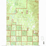United States Geological Survey Cilly Creek, MT (1994, 24000-Scale) digital map
