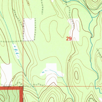 United States Geological Survey Cilly Creek, MT (1994, 24000-Scale) digital map